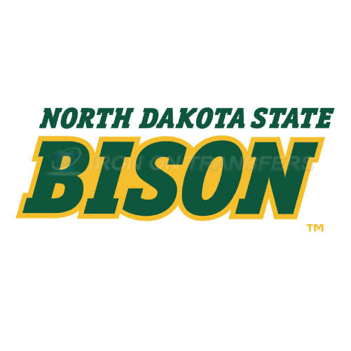 North Dakota State Bison Iron-on Stickers (Heat Transfers)NO.5598